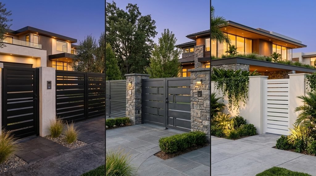 25 Modern Gate Design Ideas to Enhance Your Home's Entrance in 2026 41 Popular colors for modern entrance gates.