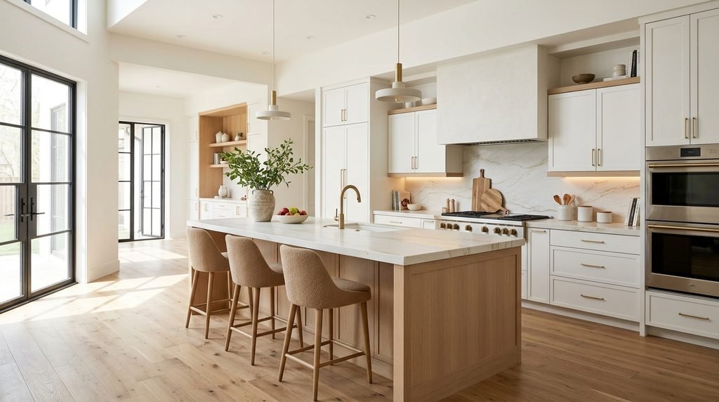 25 Kitchen Design Ideas to Create a Stylish and Functional Space in 2026 34 Neutral-colored modern kitchen
