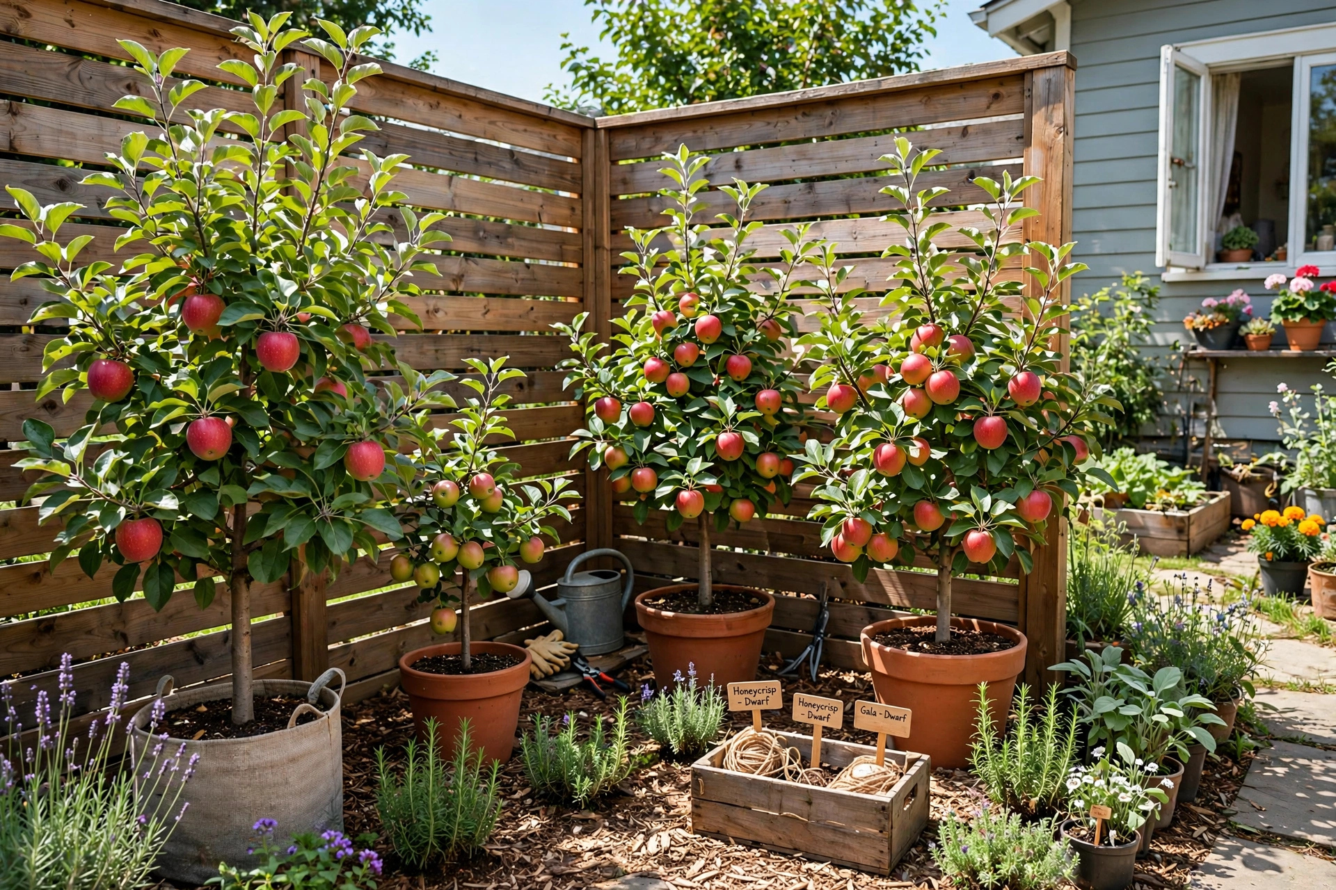 Backyard Garden Ideas: 25 Ways to Transform Your Outdoor Space 25 Backyard mini orchard with dwarf fruit trees