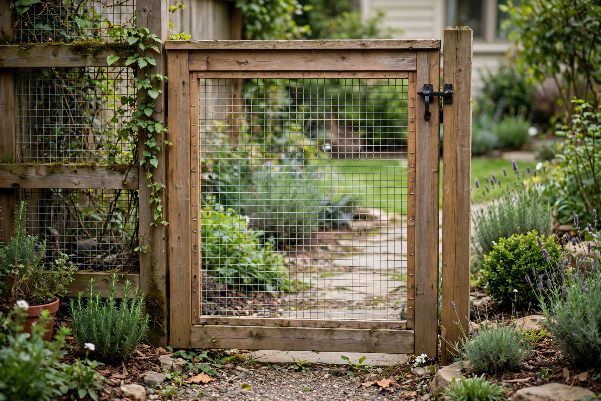 Child-safe front yard gate design